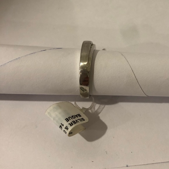 Sterling Silver Ring With Canadian Diamond Viara - Picture 5 of 6